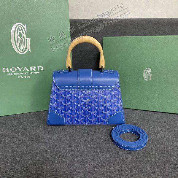 Goyard包 戈雅新款Sagon Mini手提女包 Goyard單肩斜跨女包  glg1016